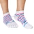 Import Eco-Friendly wholesale cotton striped women socks cute little feet pattern five finger socks from China