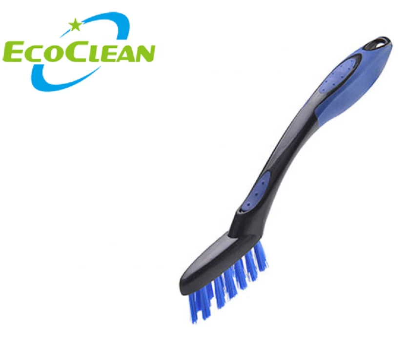 EcoClean  short handle  tile and grout brush, scrubber brush, tile cleaner brush