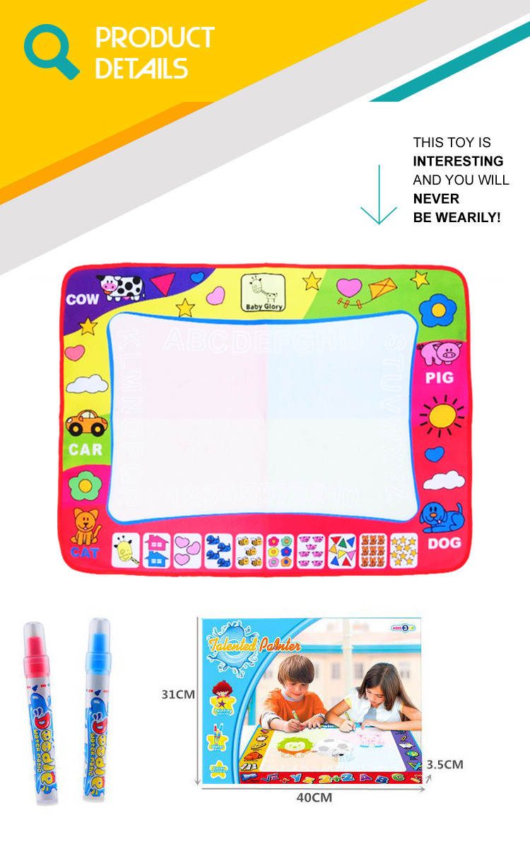 Buy Educational Diy Drawing Toys Kids Education Games Floor Water ...
