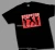 Import el animated flashing t-shirt /EL cool sound-activated flashing t-shirt from China