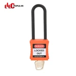 Elecpopular Industry Colorful 76mm Insulation Shackle Safety Nylon PA Padlock