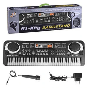 Electronic keyboard toy piano music instruments with microphone musical toy