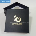 Embossing pattern and hot stamping shoulder style with lift off lid customized medical electronic watch rigid boxes