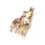 Import Enamel Giraffe Brooches for Women Cute Animal Brooch Pin Fashion Jewelry Gold Color Gift for Holidays from China