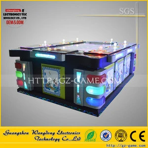 English fishing game tables for casino, IGS yuehua software KOT shooting fish game machine