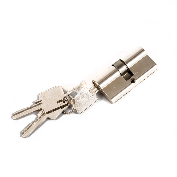 Euro Profile 70mm Door Lock Cylinder With Brass Key