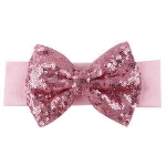 European And American New Style New Big Bright Piece Bowknot Head Ribbon Christmas New Products Babys Hair Ribbon