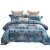 Import European style luxurious yarn dye jacquard weave bedding set 100% cotton four set print bedding sets from China