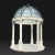 Import European style pavilion outdoor natural carving stone gazebo for sale from China