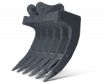 Excavator rake bucket root rake for Komatsu PC138 parts