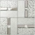 Import Export Quality Peel and Stick Backsplash Wall  Crystal Glass Mosaic Tiles from China
