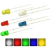 F5 Ultra bright Red/Green/Blue/White/Yellow Ultra Bright 5mm Round LED Diode F5 Led