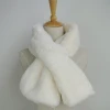 factory cheap polyester fur collar scarf