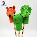 Factory Custom Hand Finger Puppets Animal Toys For Kids