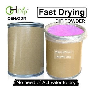 Factory custom private label 2000 color Fast Drying Acrylic Nail Dip Powder 25 kg