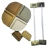Factory customized bathroom marble artificial stone towel rack applied to hotel bathrooms