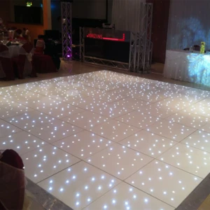 factory direct professional LED stage lights illuminated led star twinkling acrylic white dance floor