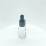Factory Direct Sale Clear E Liquid Glass Dropper Bottle Essential Oil Bottle With Glass Dropper