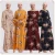Import Factory Direct Sales Middle Eastern Muslim Fashion Printed Long Dress with Big Swing from China