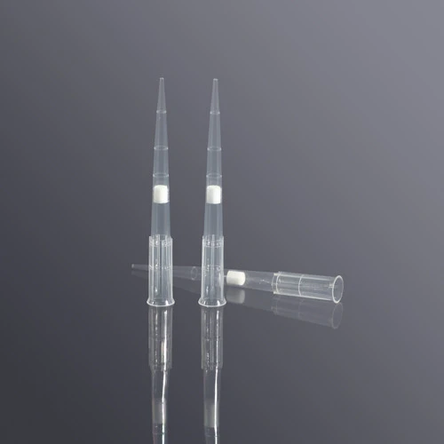 Factory hot sale 10ul 100ul 200ul long Sterile Fine Pipette Tips With Filter Box Rack