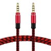Factory Price Aux Audio Cable 3.5mm Jack 3.5 mm Male To Male Stereo Aux Cable For Headphone Car Speaker Computer Aux Cord