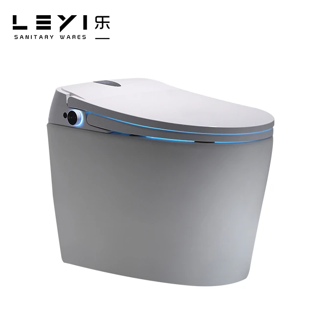 Factory Price Bathroom smart wc sanitary ware ceramic intelligent bidet toilet automatic operation smart wc toilet