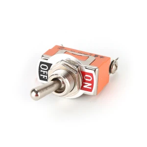 Factory price E-TEN1021 250VAC dpdt vintage momentary toggle switch