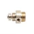 Import Factory price precision CNC machined brass telecommunication connector CNC Brass Turning Parts from China