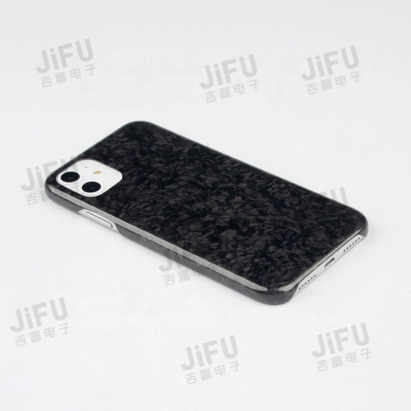 Factory selling carbon fiber products glossy finished ultra light forged carbon fiber phone case for Iphone11/11 Pro/11 Pro Max