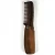 Import Factory supply mens grooming beard wood comb folding beard comb use for beard oil from China