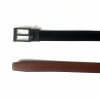 Factory wholesale casual men&#x27;s belt black width 3.0cm Alloy pin buckle PU leather belt for Men Accessories Jeans
