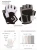 Import Factory wholesale LED Riding Gloves half finger anti-slip cycling gloves customized Warning Light Outdoor Riding Gloves Bicycle from China