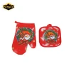 Factory Wholesale quilted cotton cooking wholesale christmas oven mitts