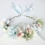 Import Fancy Handmade Girls Floral Head Garlands Blue Flower  Bridal Crown Wedding Floral Hair Wreath from China