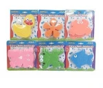 Fancy Non-Slip PVC Mini Bath Mats,Animals PVC Anti slip Bath tub Appliques w/suction cup, Customized pvc mini bathroom mat