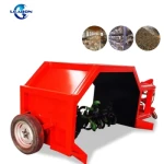 Farm Used Self-Propelled Chicken Cow Dung Fertilizer Fermentation Turner