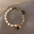 Import Fashion Handmade Jewelry Elastic bead bracelet Fresh water Pearl Bracelet Natural Stone Strawberry crystal Bracelet Gift from China