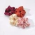 Import Fashion Lovely Silk Hair Scrunchies Fabric Hair Accessories Solid Color Rubber Band Satin Hair Scrunchies from China