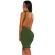 Import fashion solid color backless pleated woman sexy night club dress with wholesale price from China