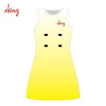 fashion sublimation women netball wear with custom design