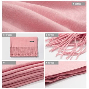 Fashionable Tassel Knitted Winter Cashmere Scarf Shawl