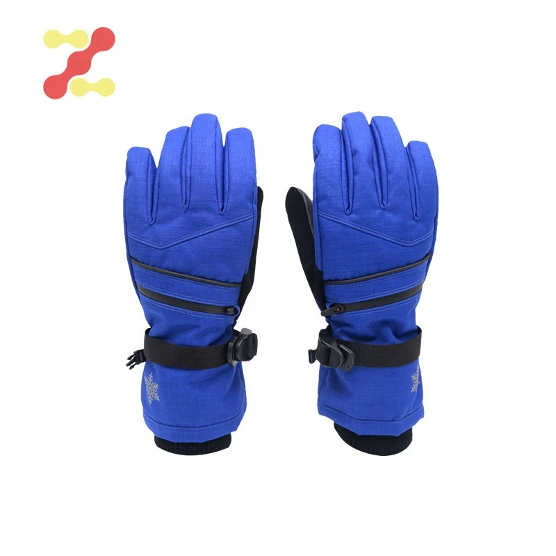 Fashionable touchscreen anti-wear gloves winter snowmobile skiing sports