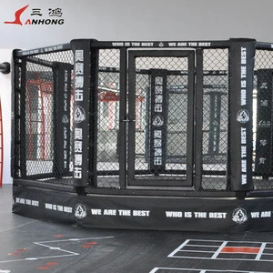 floor mma cage octagon mma octagon used boxing ring for sale