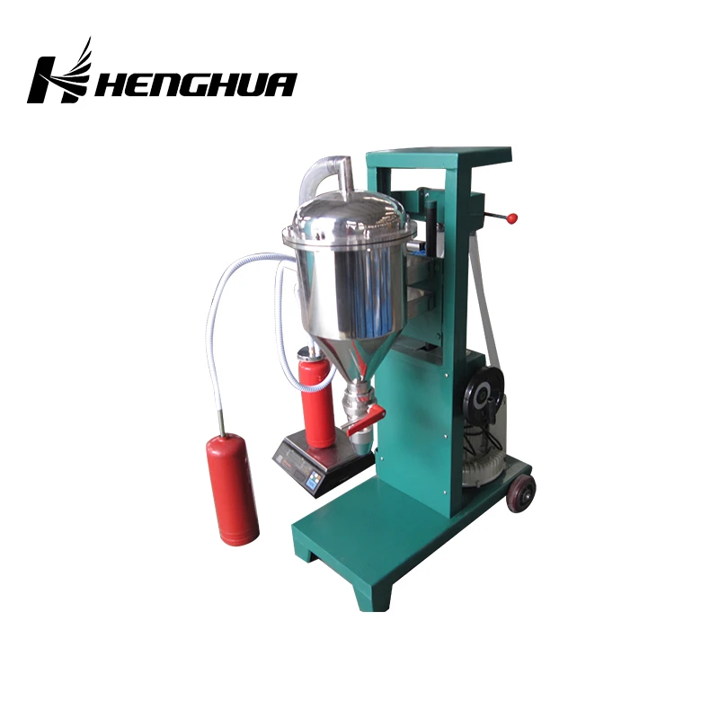 FM Approved Powder Recycle Fire Extinguisher, Powder Refilling Equipment, Powder Filling Machine
