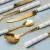 Import Food-Grade fancy stainless steel ceramic handle spoon knife fork 8pcs gift set dinnerware sets from China