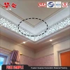 Foshan manufacturers custom interior decorative line cornice ceiling crown moldings design