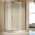 Import Frame cubicle shower enclosures CUPC Approved bath shower screen with two sliding door from China