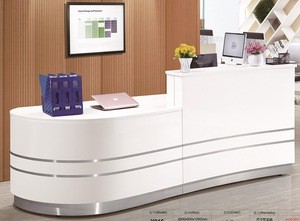Frank Tech Office Furniture Reception Desk Office Reception Counter Simple Design Front Desk Customized Sized