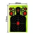Import Free Sample 8" 12" Reactive Self Adhesive Archery Paper Sticker Splatter Shooting Target from China