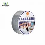Free sample manufacturer custom high quality aluminum foil repair waterproof butyl tape